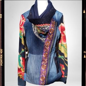 Desigual Boho Denim Jacket